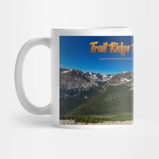 Trail Ridge Road in Rocky Mountain National Park Mug
